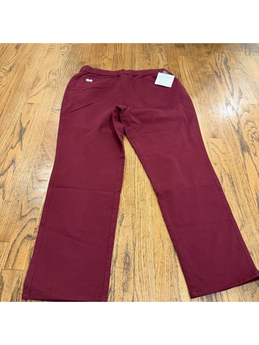 Dream Jeannes By Quacker Factory Womens Red Large Short Pull on Pants new
